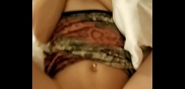  Latina teen cums when I play with her clit